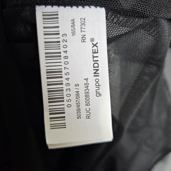 Zara Three Graces Mesh Maxi Dress Sleeveless Mesh Instagram Sheer Party Long S - Picture 14 of 15